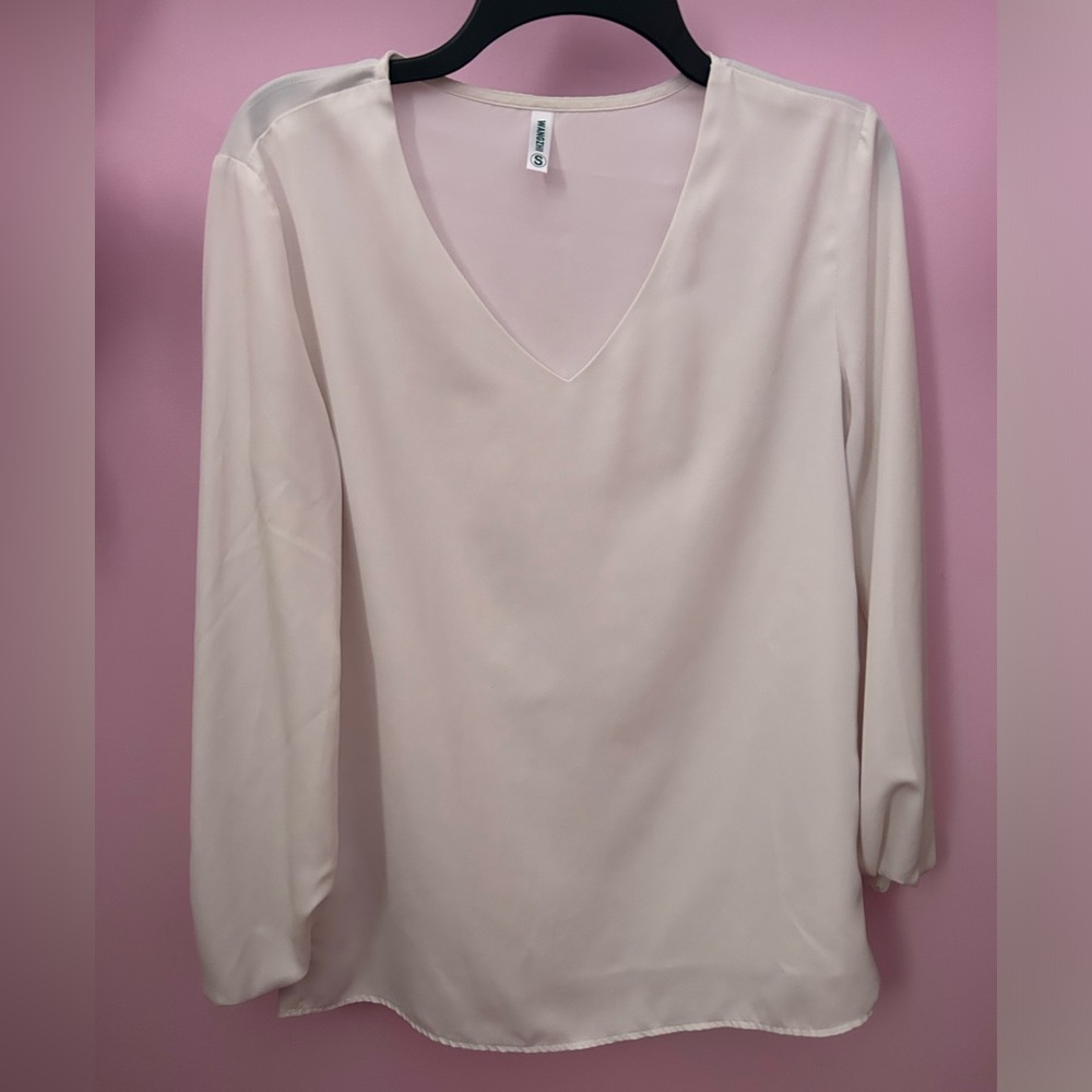 Elegant V-Neck Women's Top